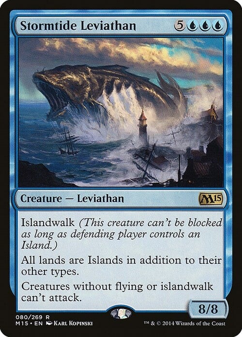 Leviatán marea de tormenta Frente