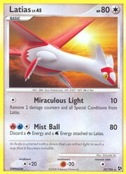 Latias Lv.45 [Miraculous Light | Mist Ball]