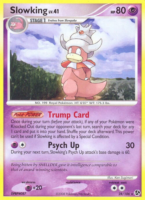 Slowking Lv.41 Card Front