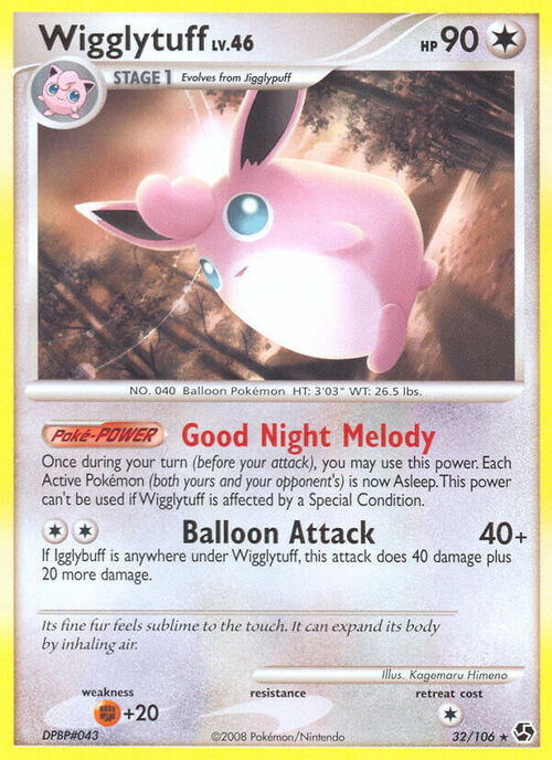 Wigglytuff Lv.46 Card Front