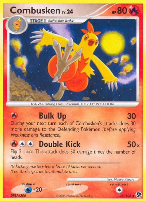 Combusken Lv.24 Card Front