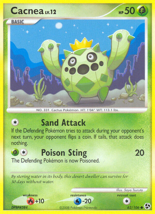 Cacnea Lv.12 Card Front