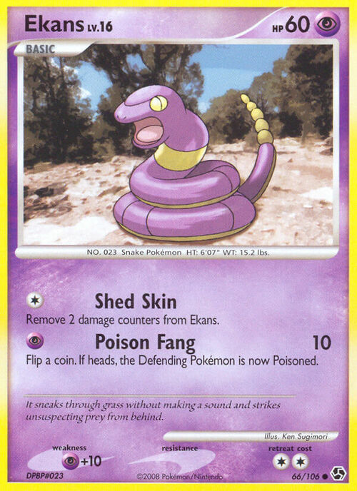 Ekans Lv.16 Card Front