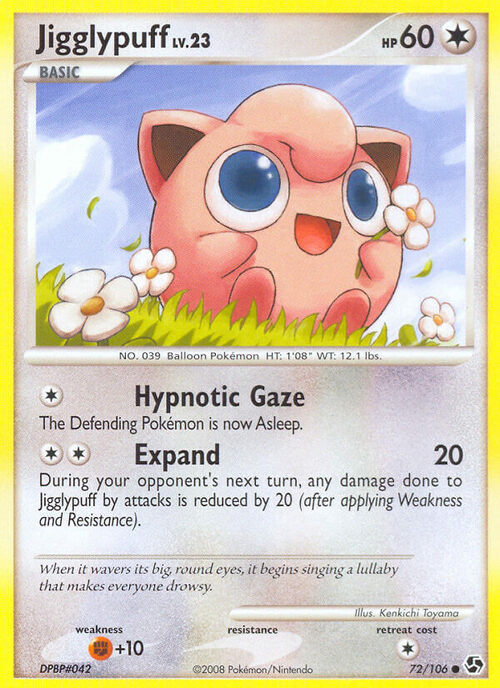 Jigglypuff Lv.23 Card Front