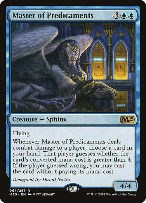 Master of Predicaments Card Front