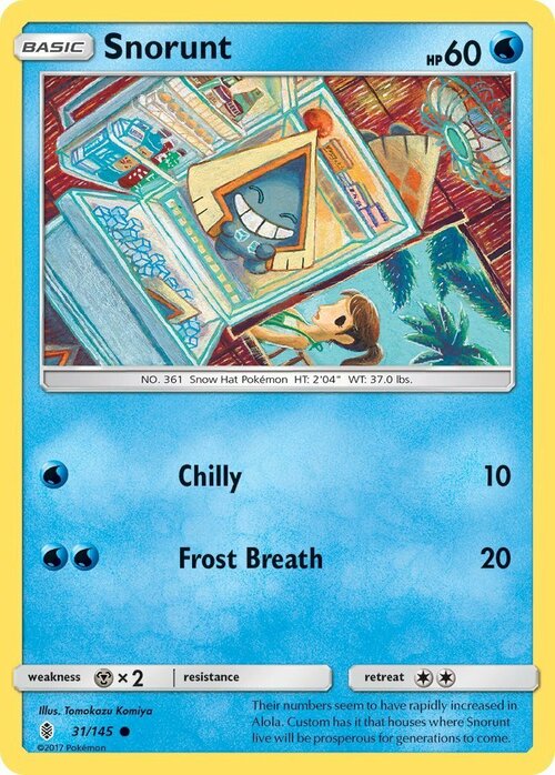 Snorunt [Chilly | Frost Breath] Card Front