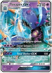 Toxapex GX [Spike Cannon | Ultra-Toxic Poison]