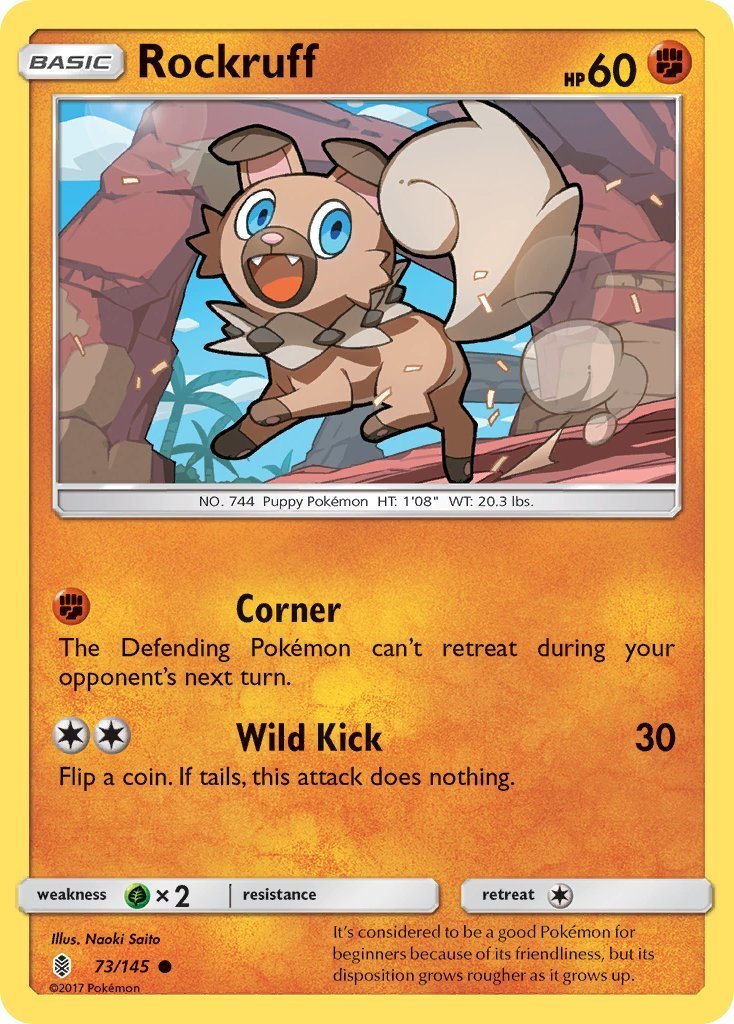 Rockruff Guardians Rising | Pokmon | CardTrader