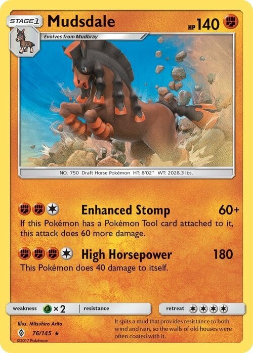 Mudsdale Card Front