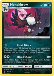 Honchkrow [Feint Attack | Raven's Claw]