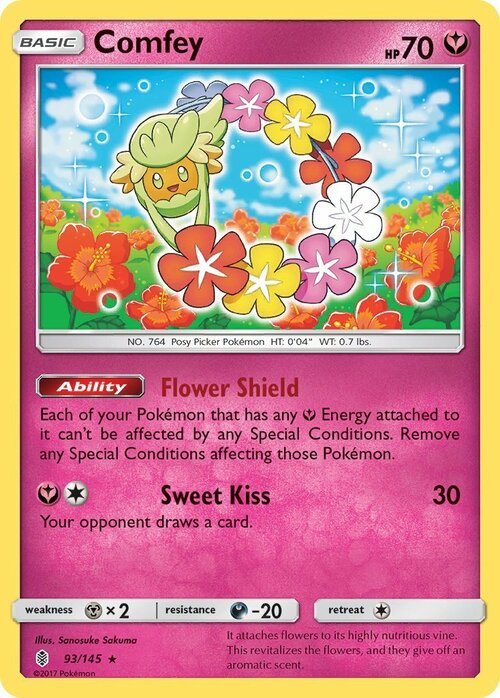 Comfey [Sweet Kiss] Card Front