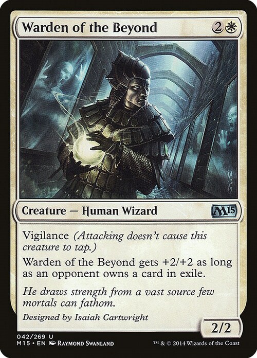 Warden of the Beyond Card Front