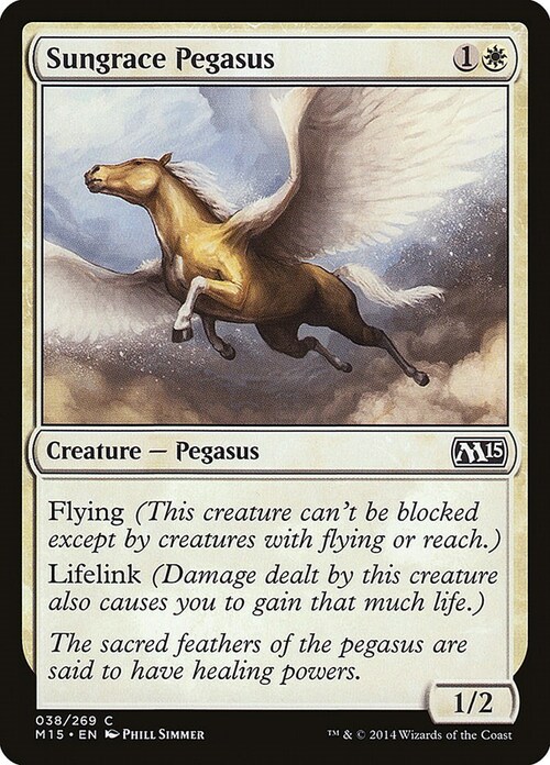 Sungrace Pegasus Card Front
