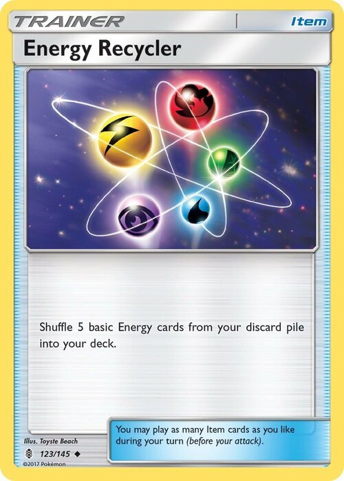 Energy Recycler Card Front