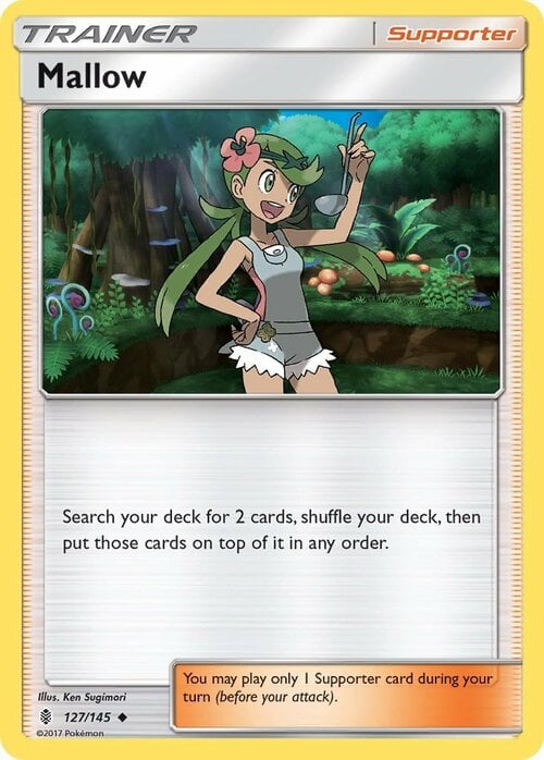 Mallow Card Front