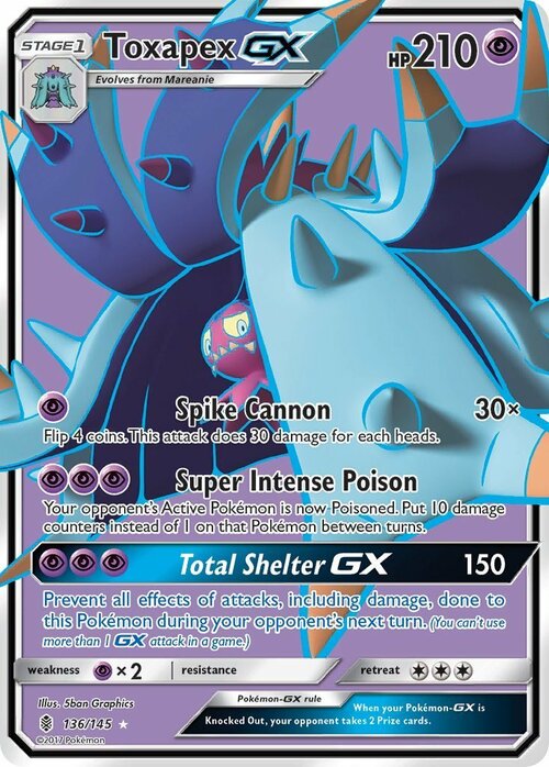 Toxapex GX Card Front