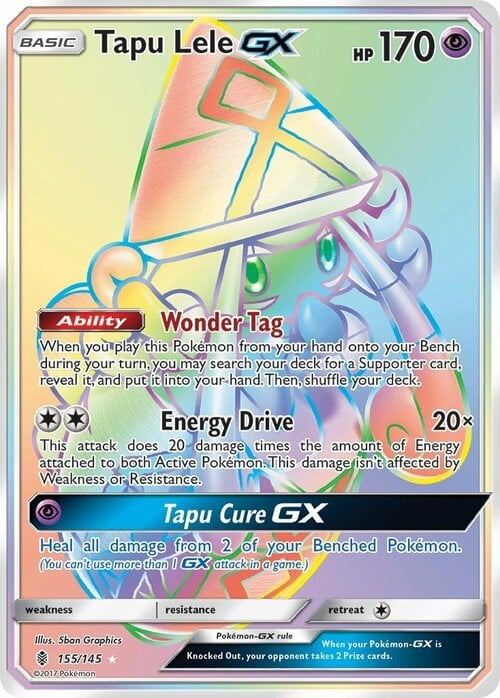 Tapu Lele GX [Energy Drive] Card Front