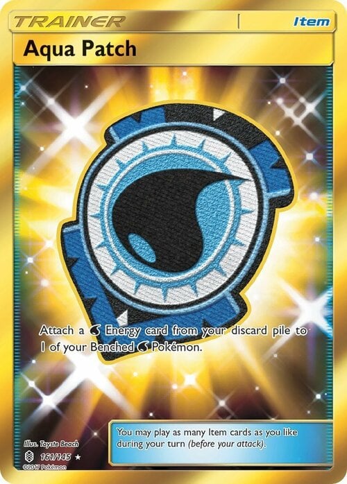 Aqua Patch Card Front