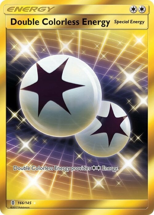 Double Colorless Energy Card Front