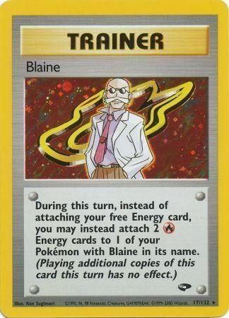 Blaine Card Front