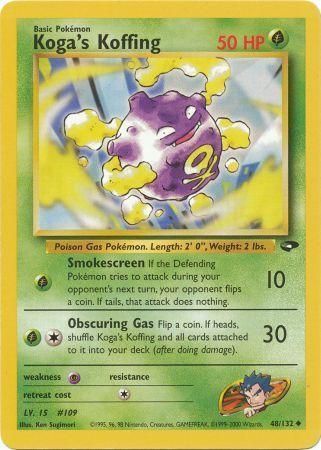 Koga's Koffing Gym Challenge | Pokmon | CardTrader