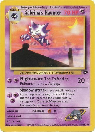 Sabrina's Haunter Card Front