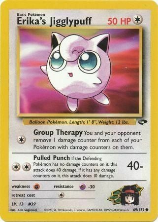 Erika's Jigglypuff Card Front