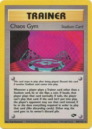 Chaos Gym Card Front