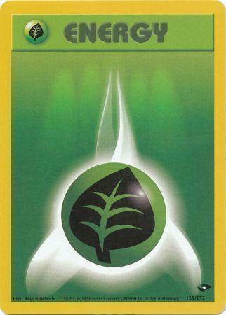 Grass Energy Card Front