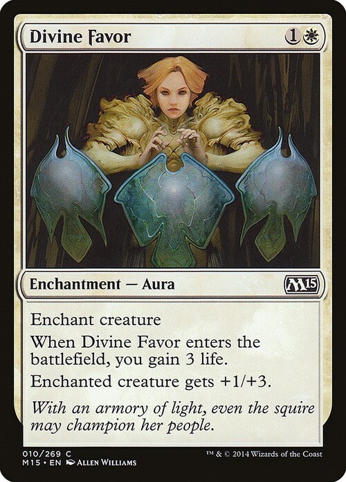 Divine Favor Card Front