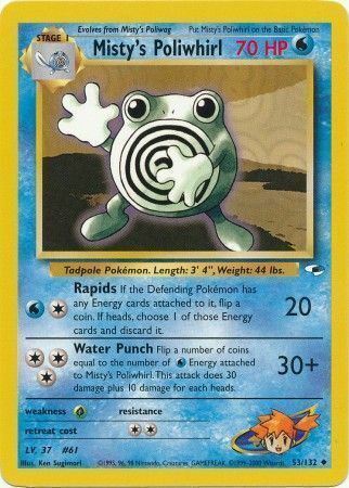 Misty's Poliwhirl Frente