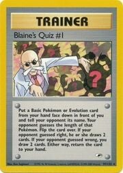 Blaine's Quiz #1