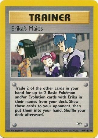 Erika's Maids Card Front