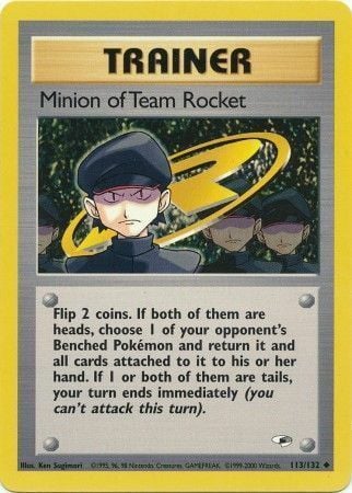 Minion of Team Rocket Card Front