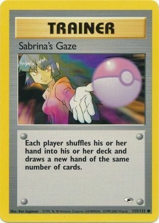 Sabrina's Gaze Card Front