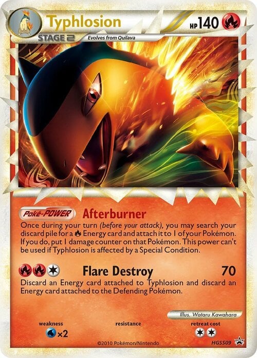 Typhlosion Card Front