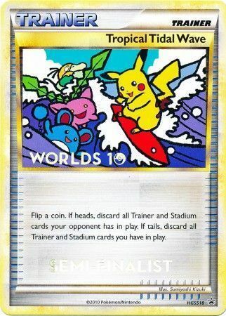 Tropical Tidal Wave Card Front