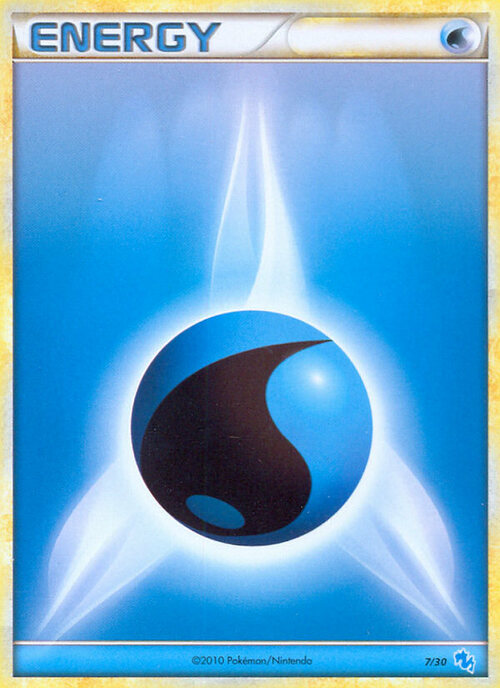 Water Energy Card Front