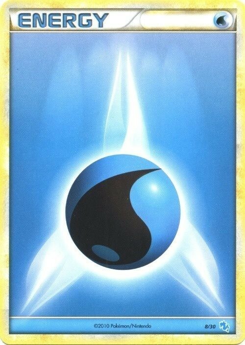 Water Energy Card Front