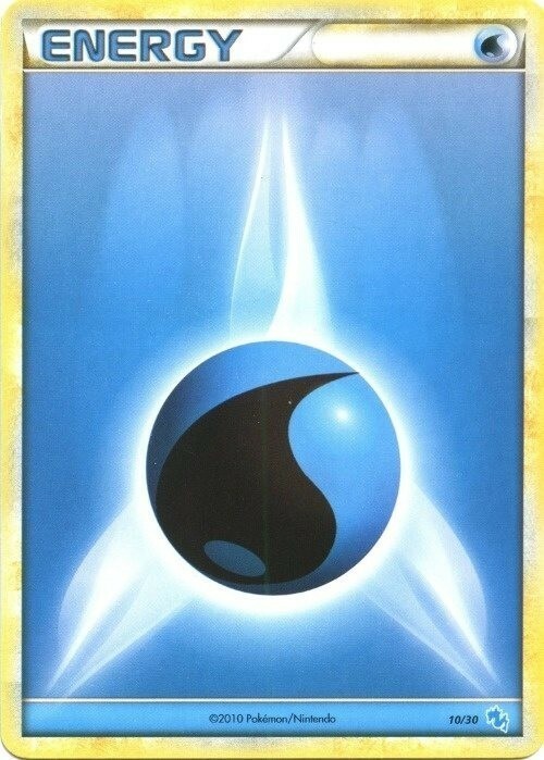 Water Energy Card Front