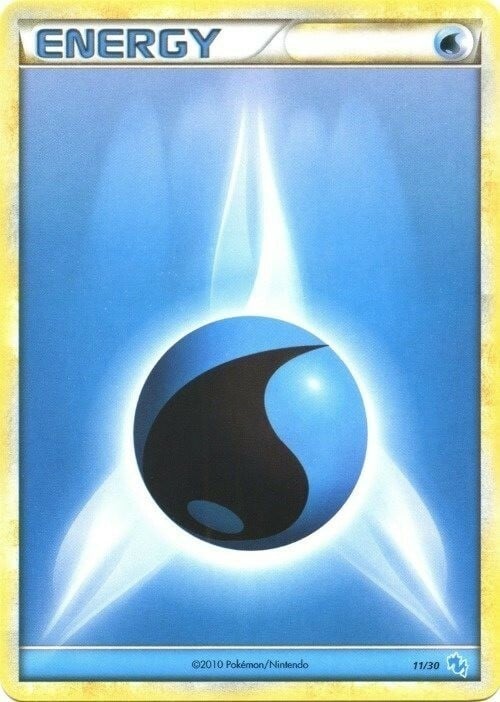 Water Energy Card Front
