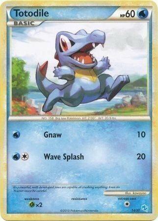 Totodile #2 Card Front