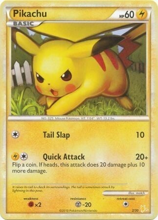 Pikachu Card Front