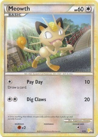 Meowth #1 Card Front