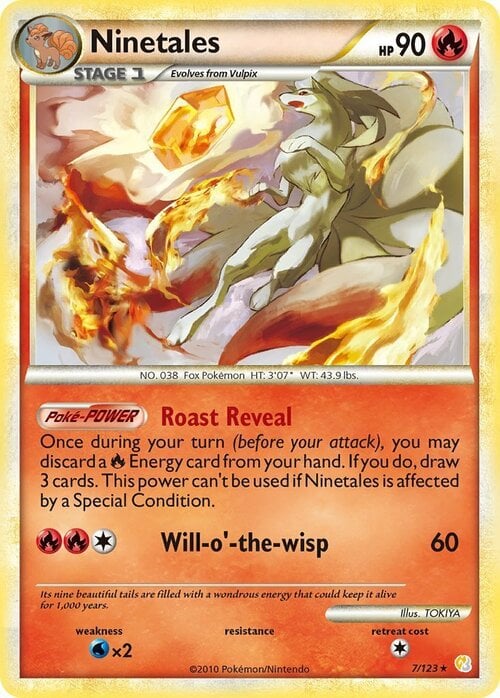 Ninetales Card Front