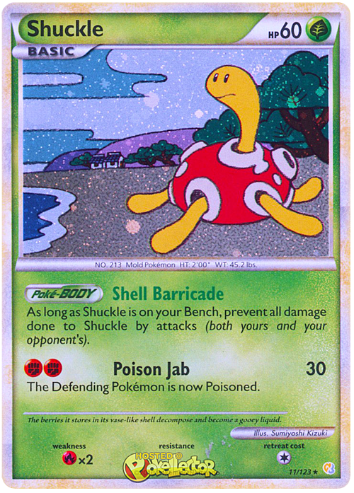 Shuckle Card Front