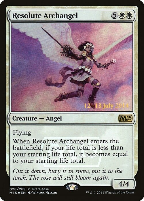 Resolute Archangel Card Front