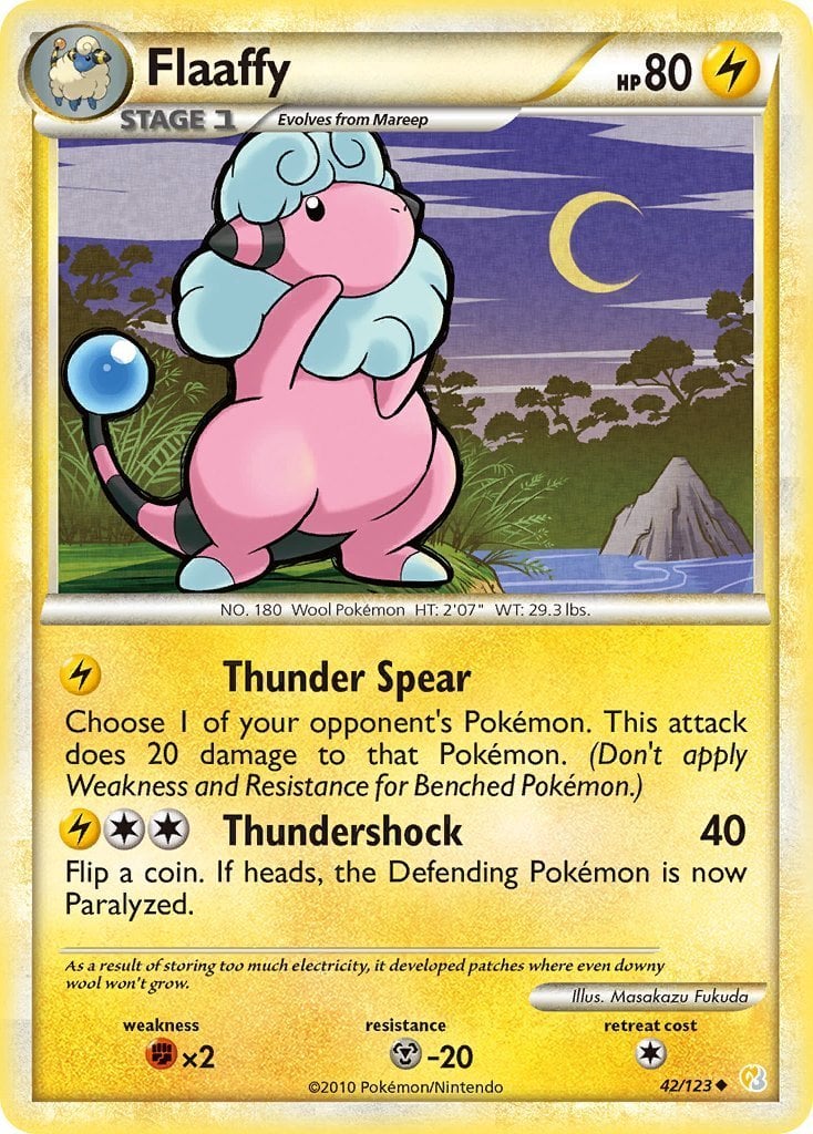 gold flaaffy pokemon card value Lainergie (Flaaffy) 280/264 Shiny - Myboost X pe et Bouclier 8 Colorless Artist Flaaffy HeartGold & SoulSilver |