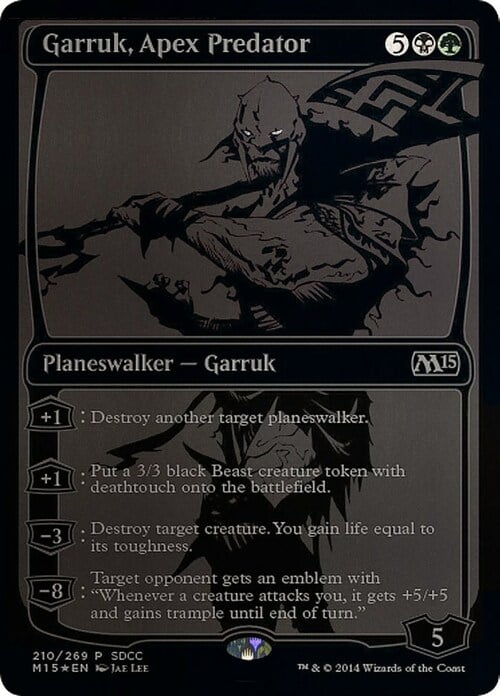 Garruk, depredador arquetípico Frente