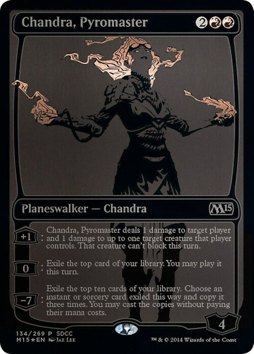 Chandra, Padrona del Fuoco Card Front